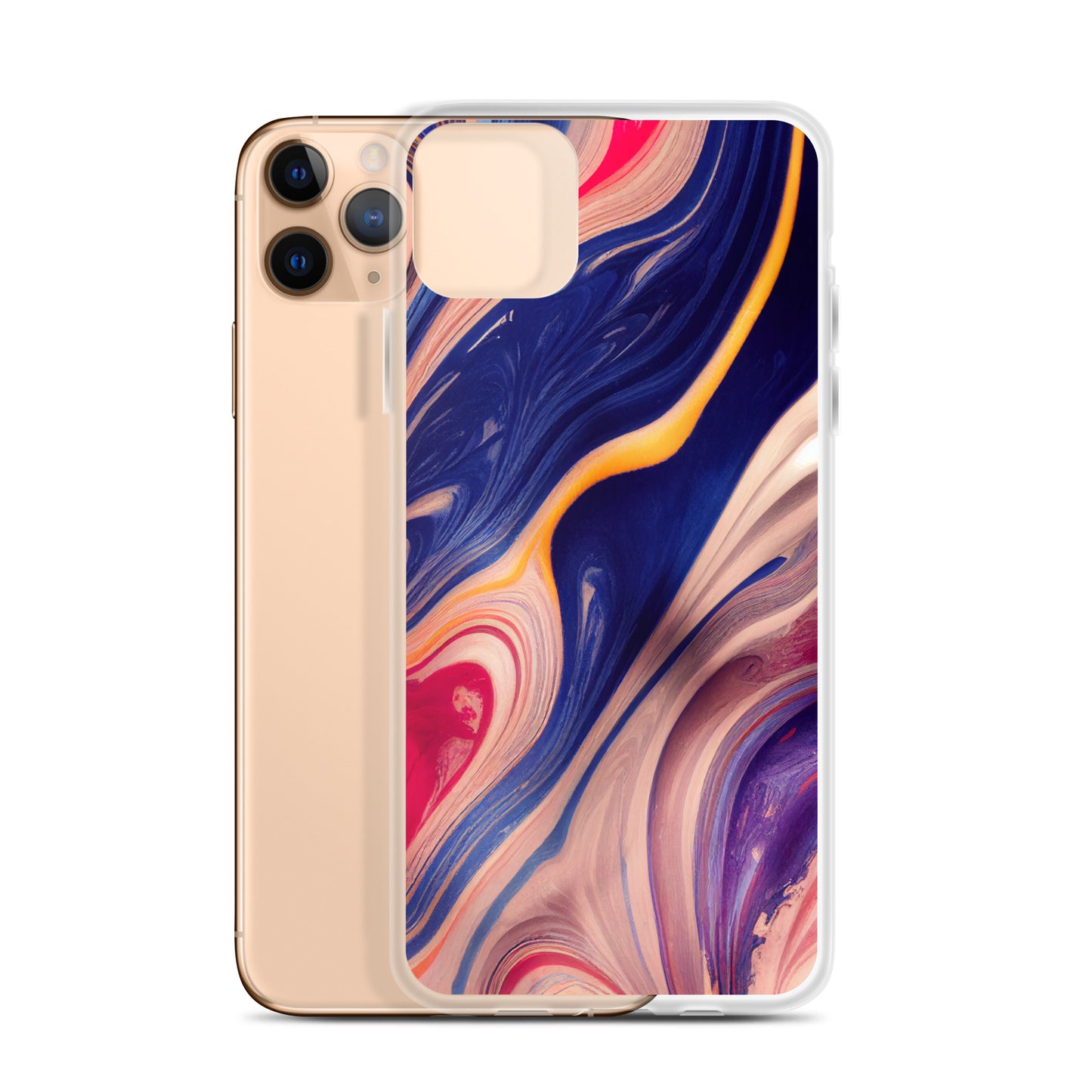 iPhone Case - Marbled Paint Swirl