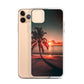 iPhone Case - Beach Life - Palm Tree at Sunset