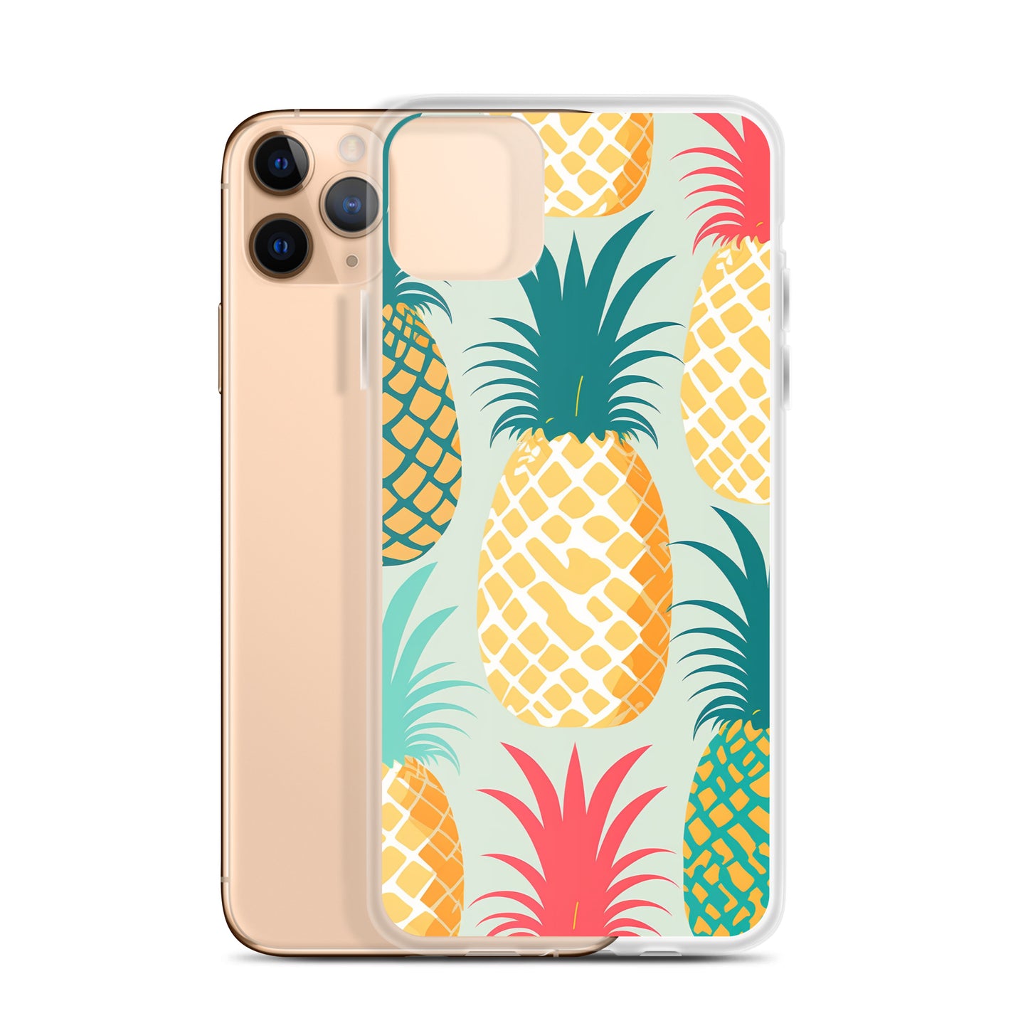 iPhone Case - Light Pineapples