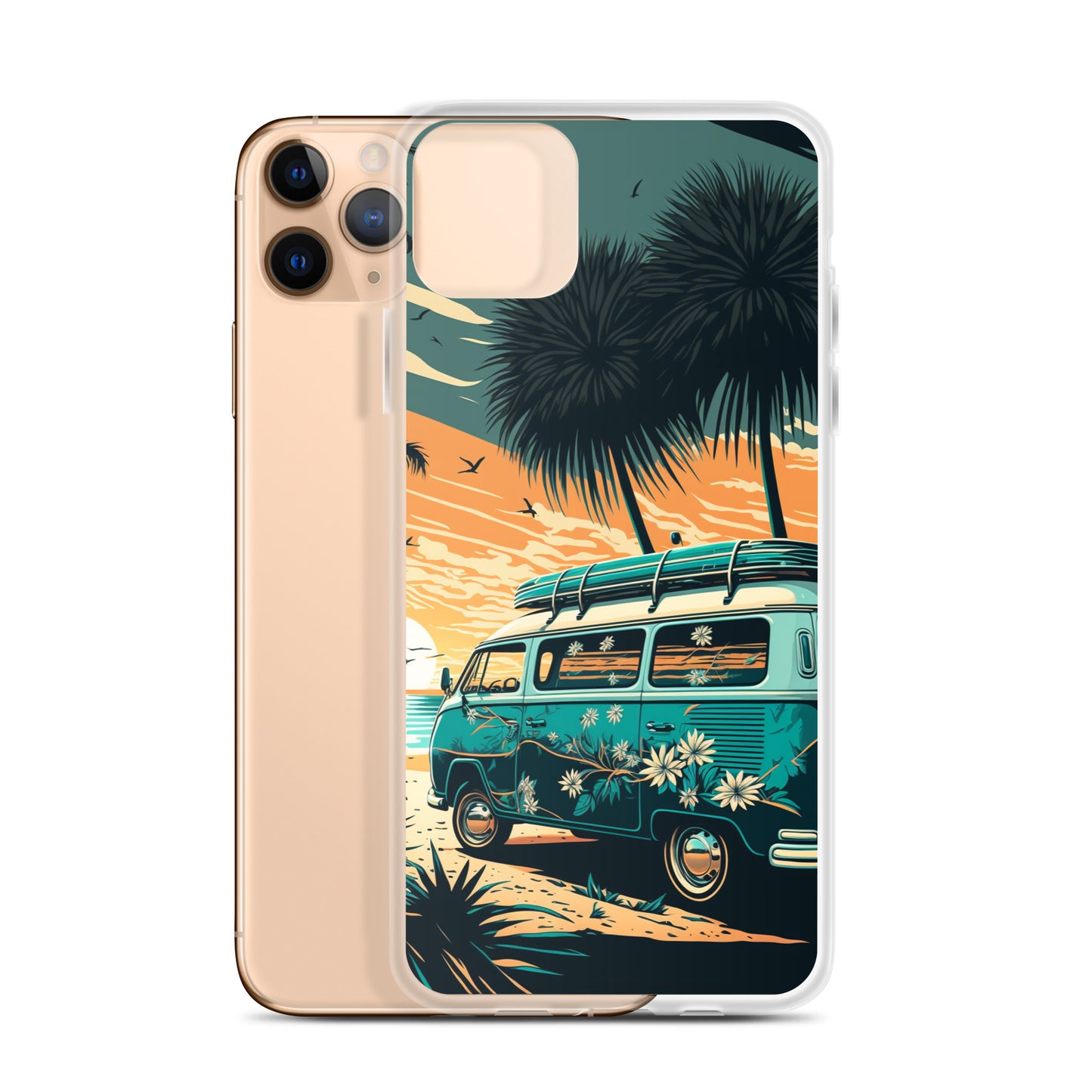 iPhone Case - Flower Surf Camper