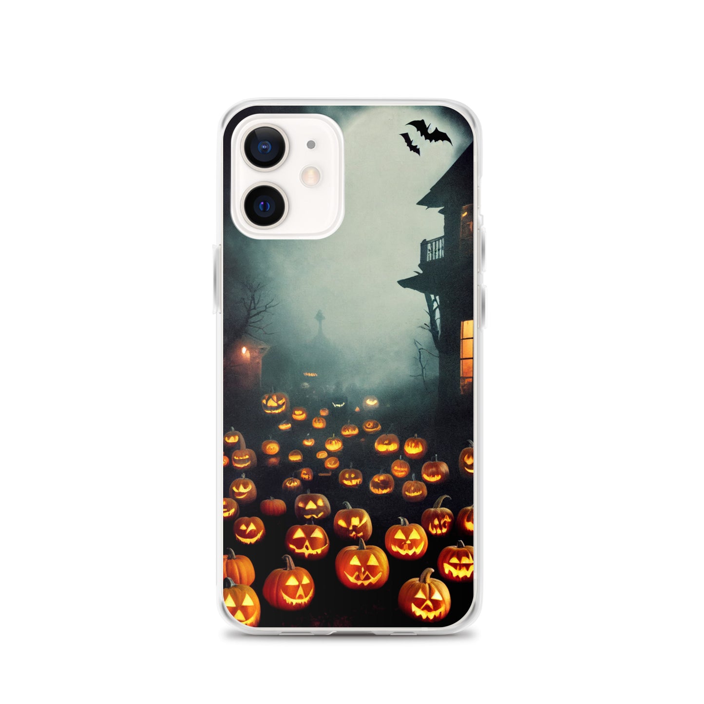 iPhone Case - Halloween Jack-o-Lanterns in the Mist