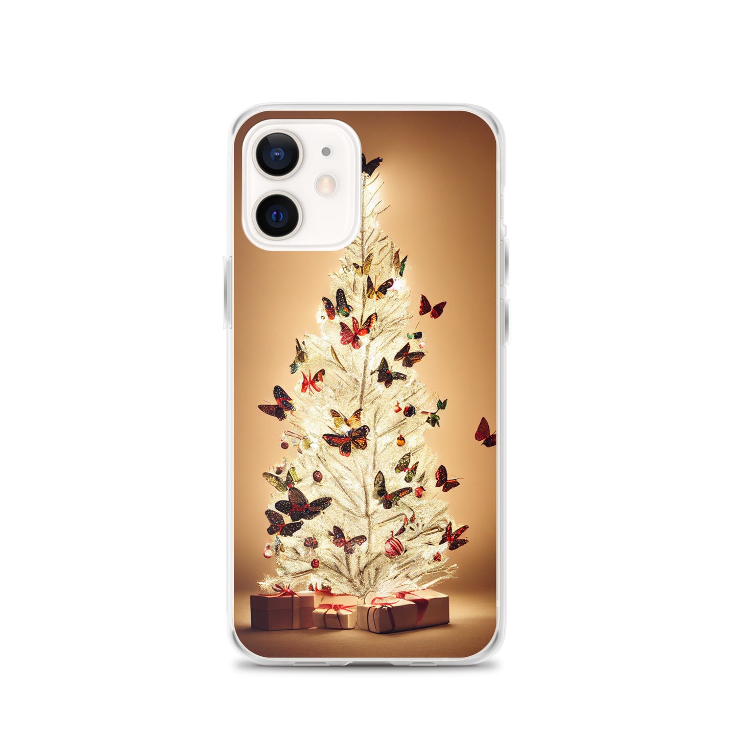 iPhone Case - Butterfly Christmas Tree