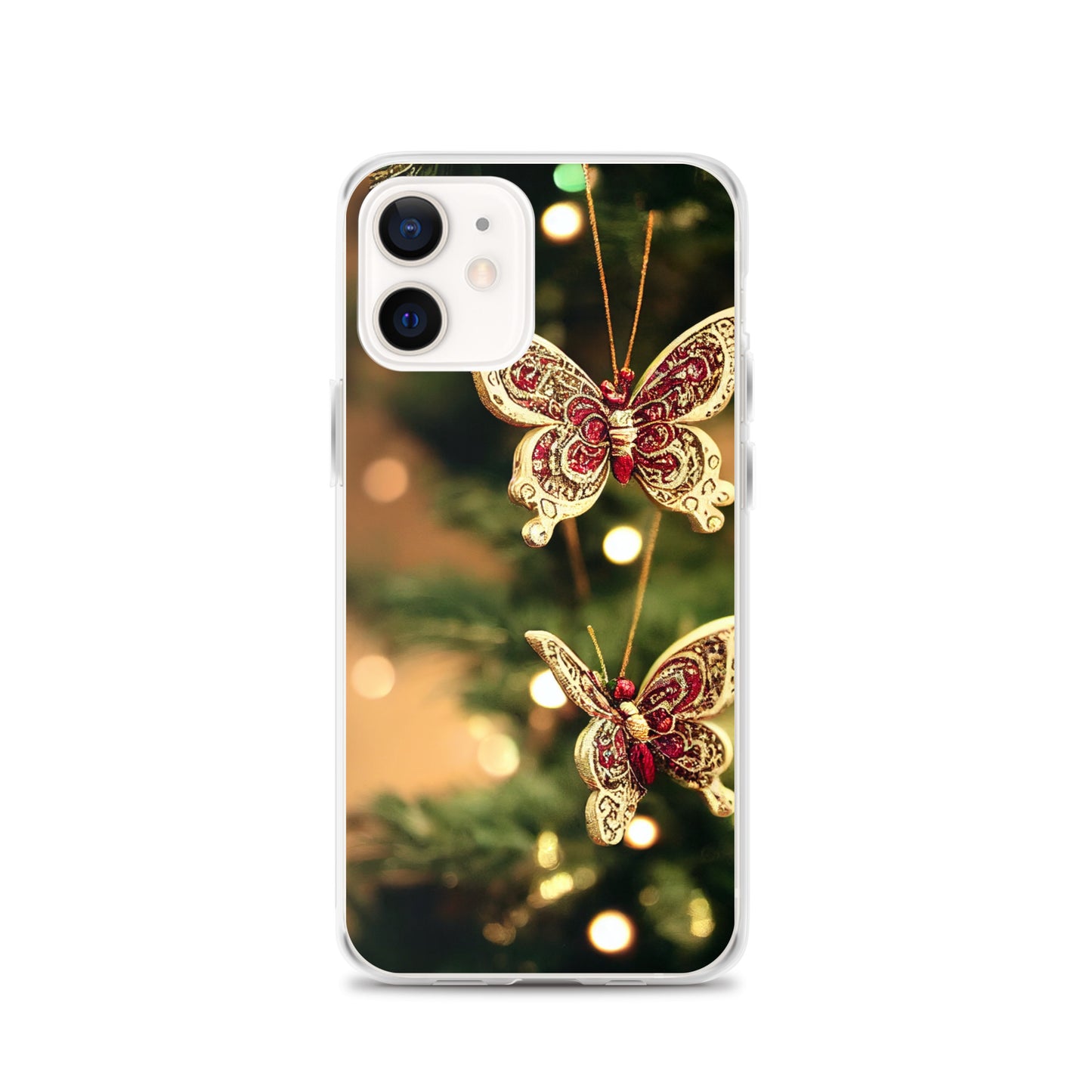 iPhone Case - Butterfly Christmas Ornaments