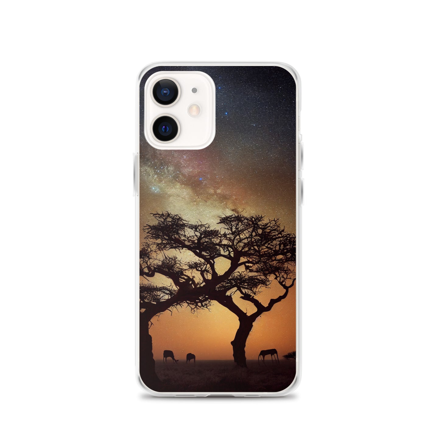 iPhone Case - African Vista - Acacia Under the Milky Way