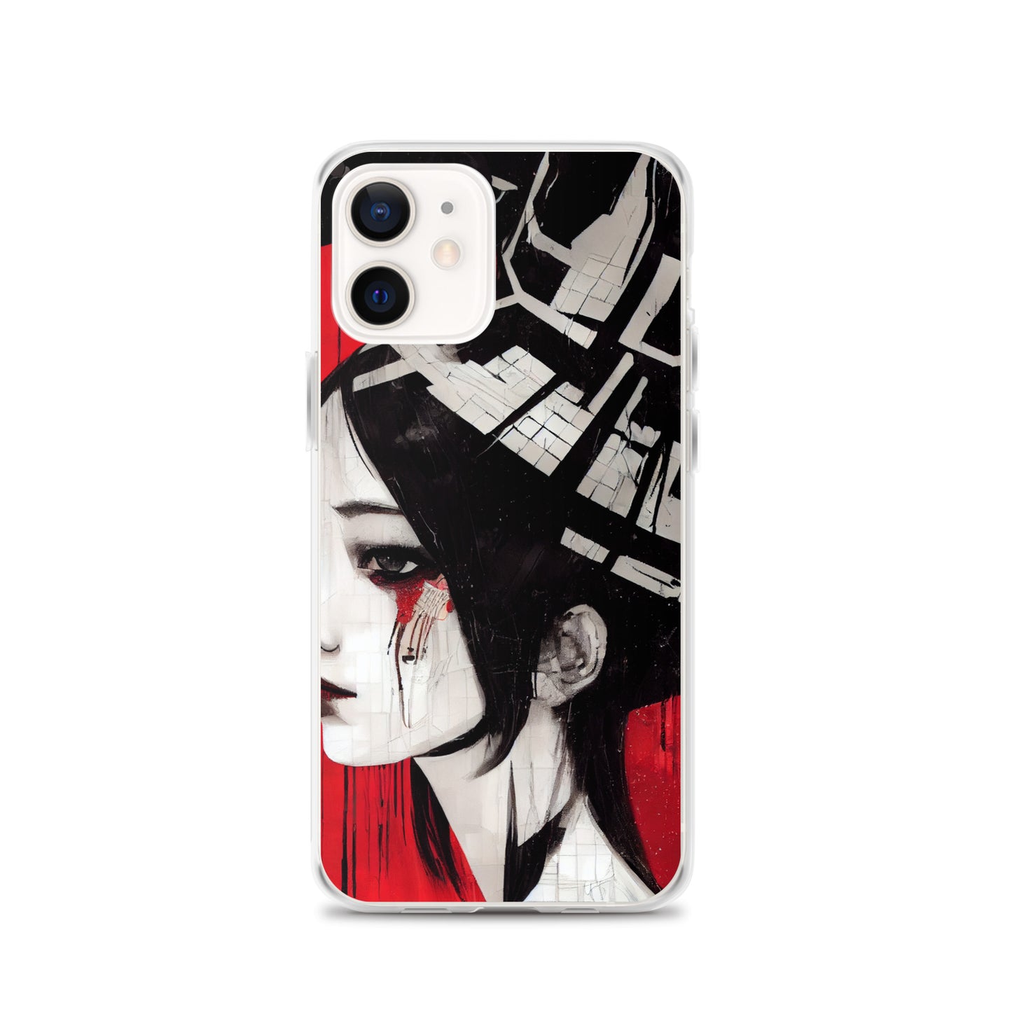 iPhone Case - Cyberpunk Geisha Girl