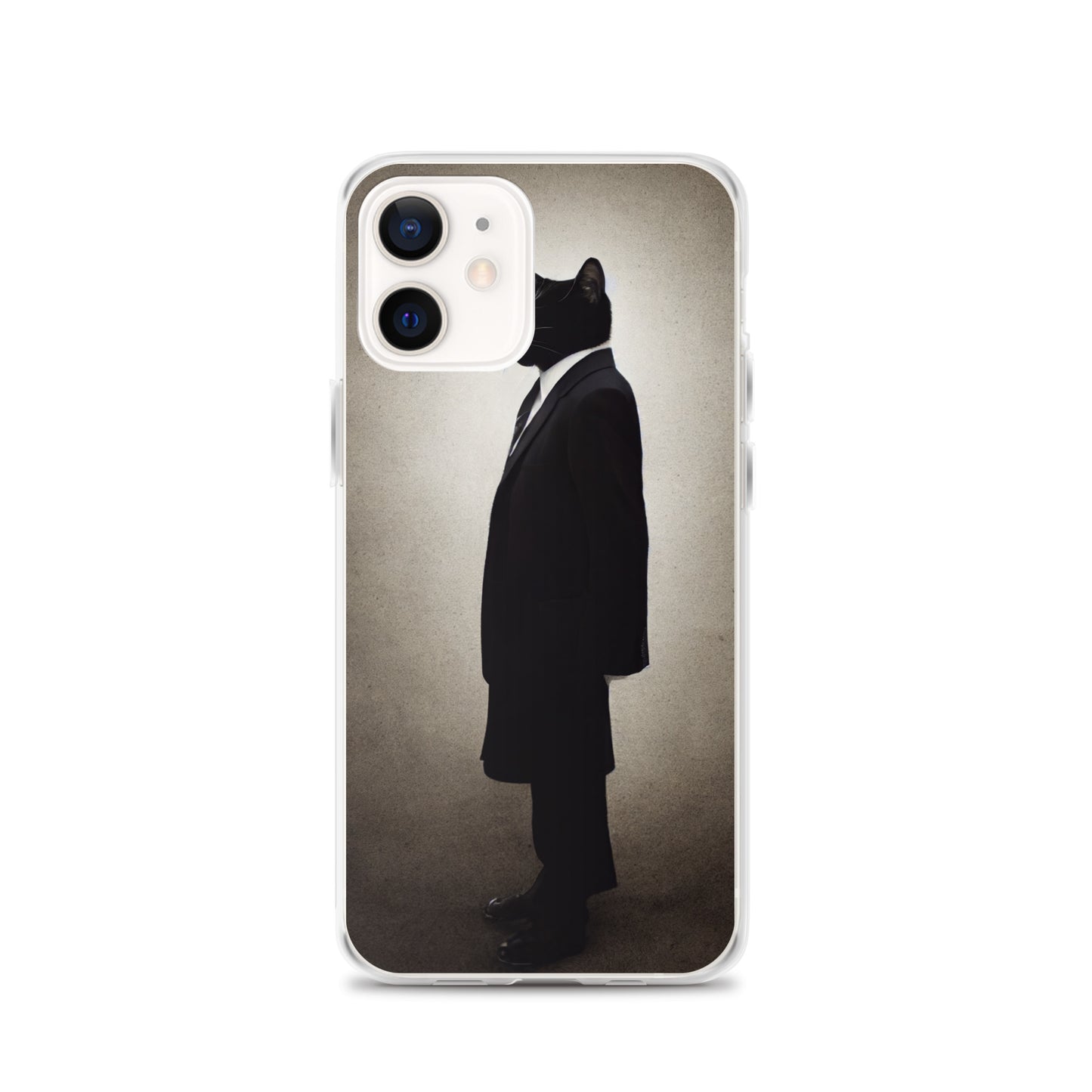 iPhone Case - Side Profile of Business Cat Boss