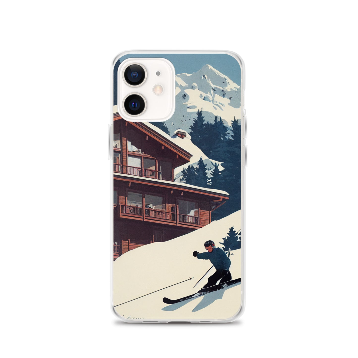 iPhone Case - Vintage Adverts - Ski Chalet