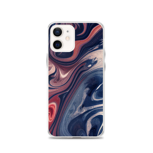 iPhone Case - Marbled Paint Swirl