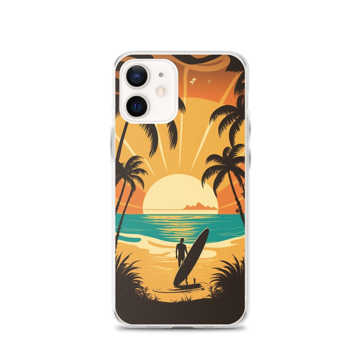 iPhone Case - Sunset Surfer