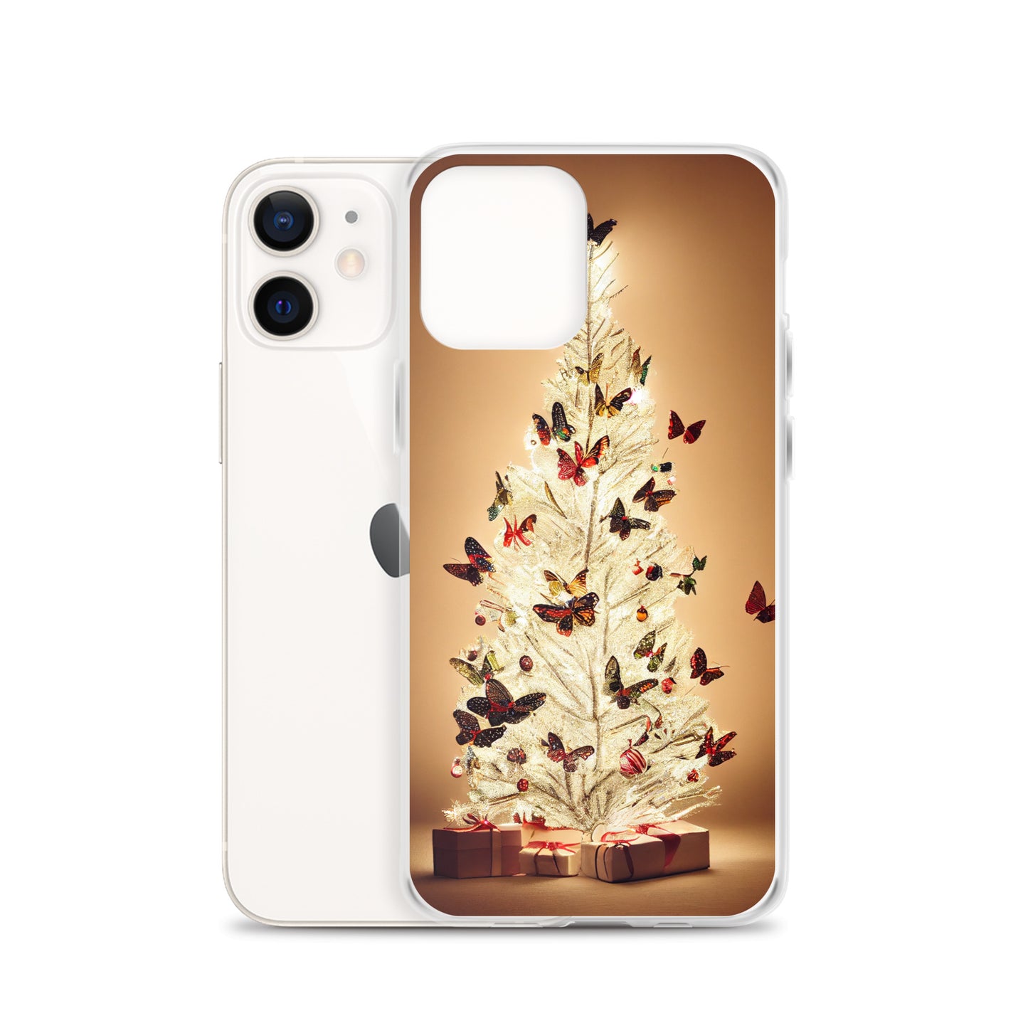 iPhone Case - Butterfly Christmas Tree