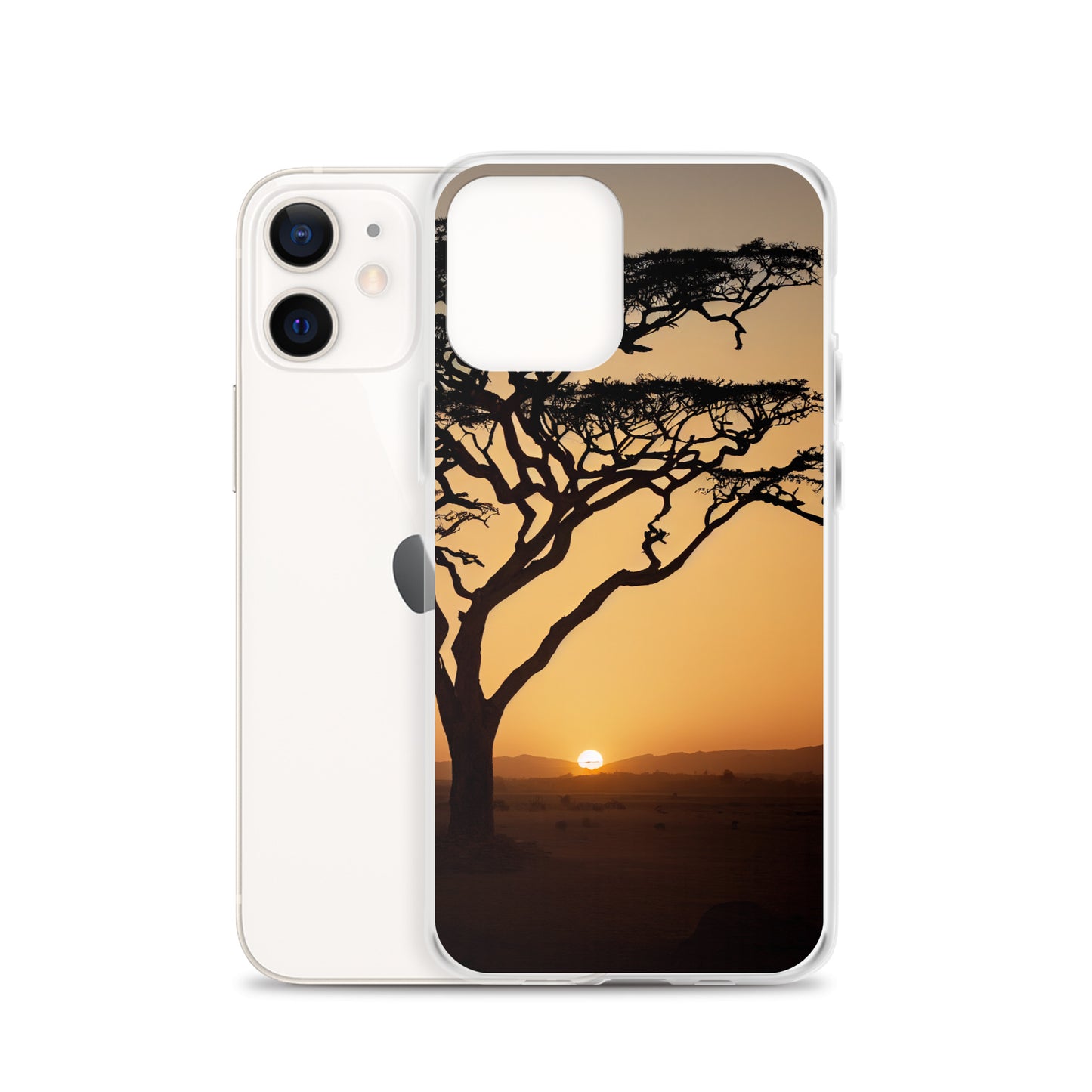 iPhone Case - African Vista - Acacia Tree at Sunset