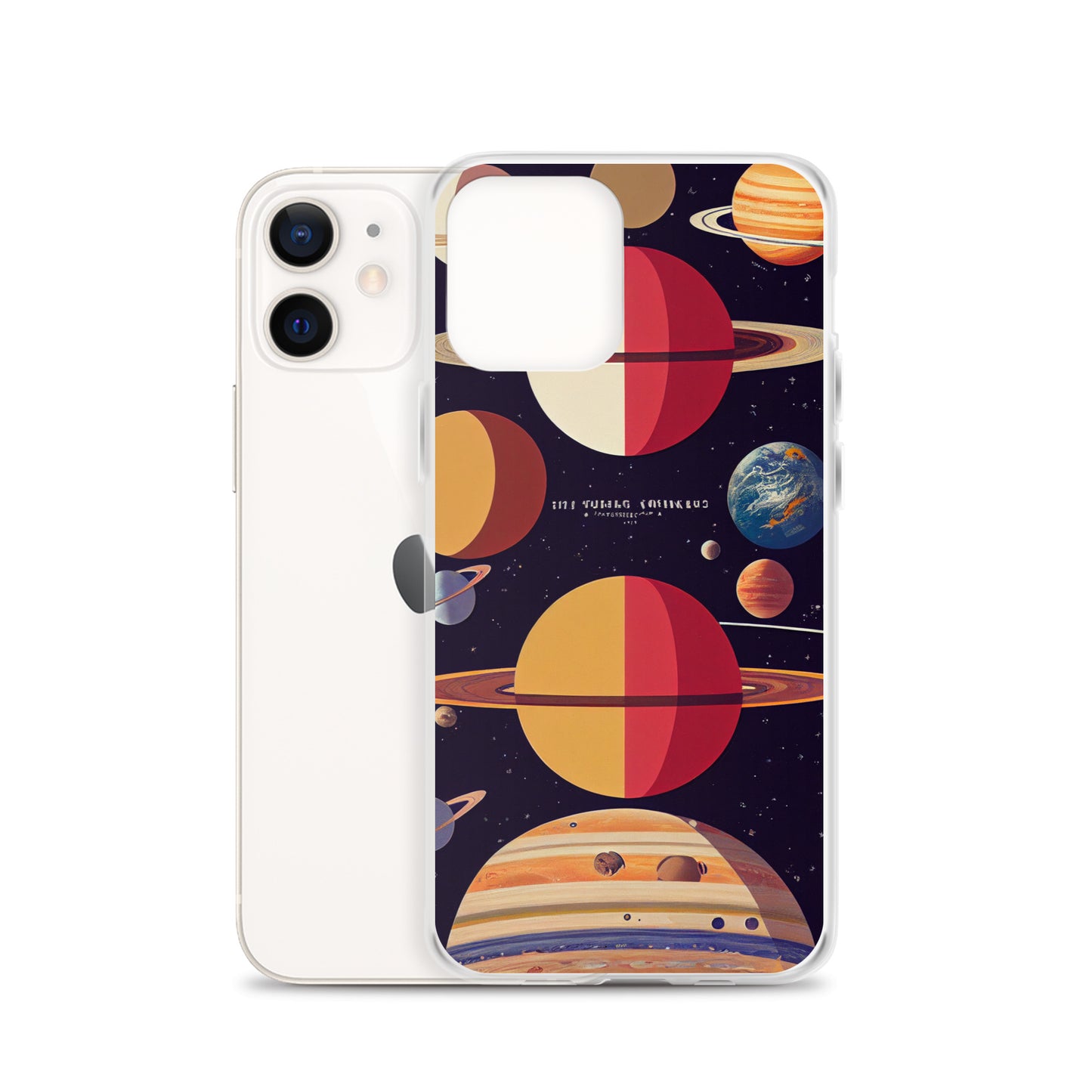 iPhone Case - Map of the Planets