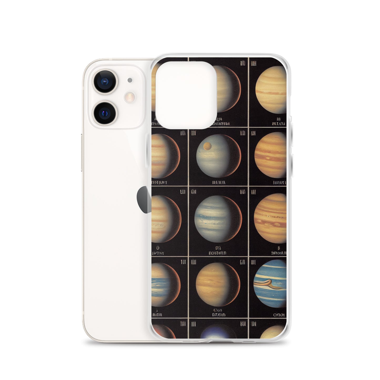 iPhone Case - Map of the Planets