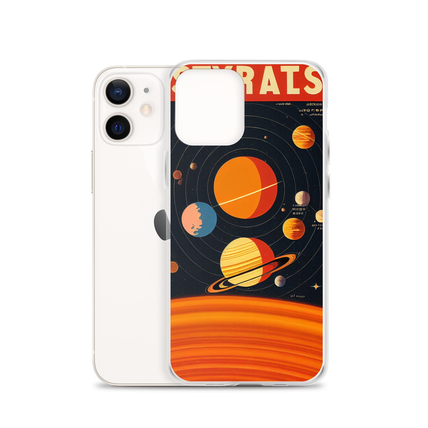 iPhone Case - Map of the Planets