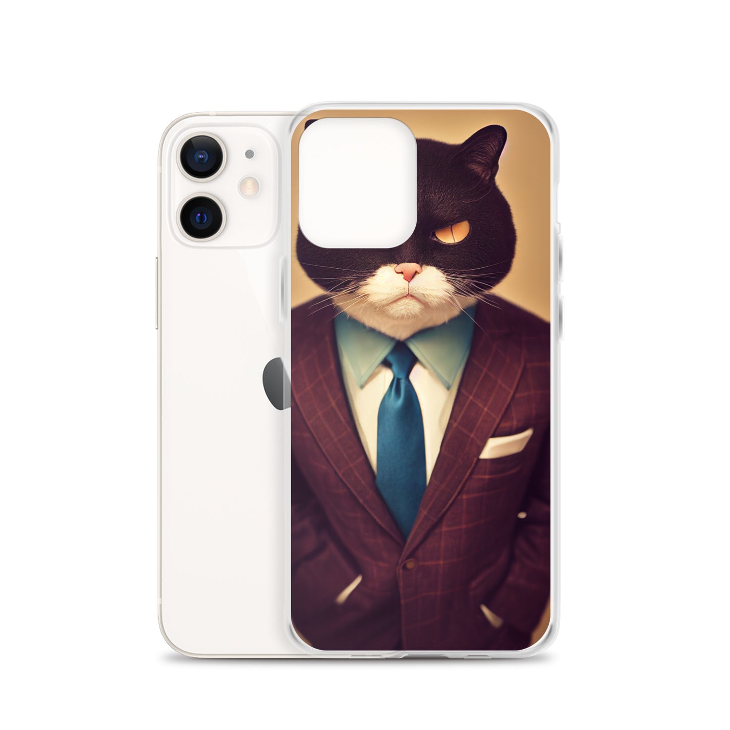 iPhone Case - Stern Business Cat Boss