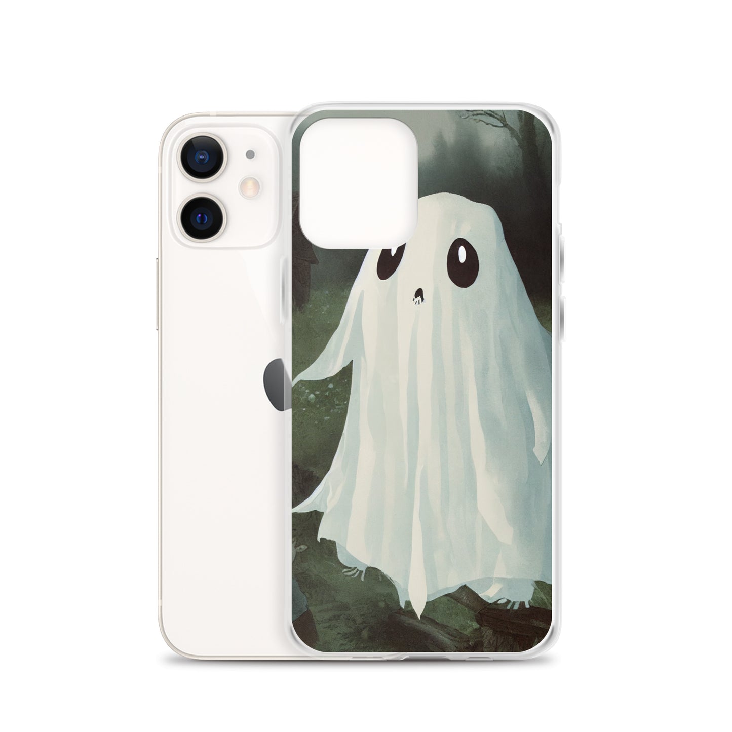 iPhone Case - Halloween Spooked Ghost