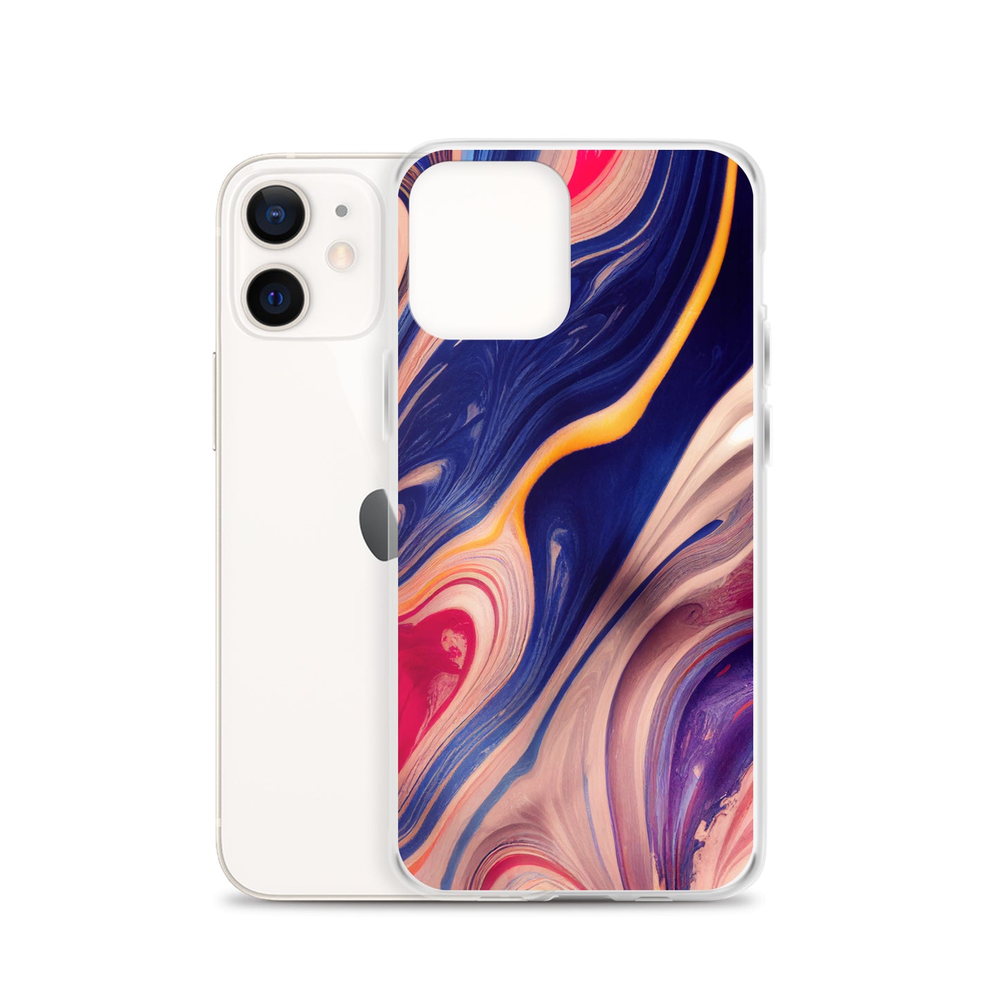 iPhone Case - Marbled Paint Swirl