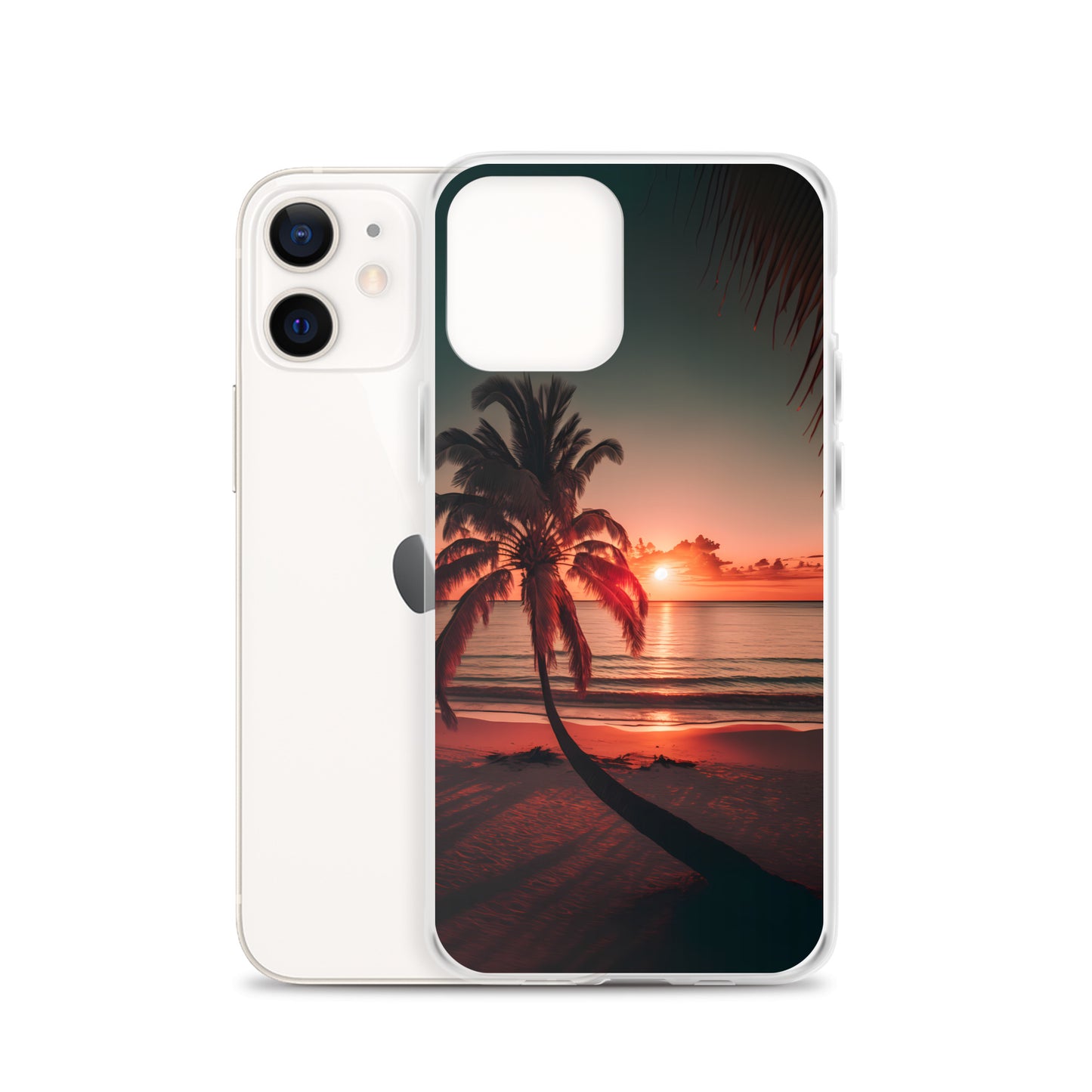 iPhone Case - Beach Life - Palm Tree at Sunset