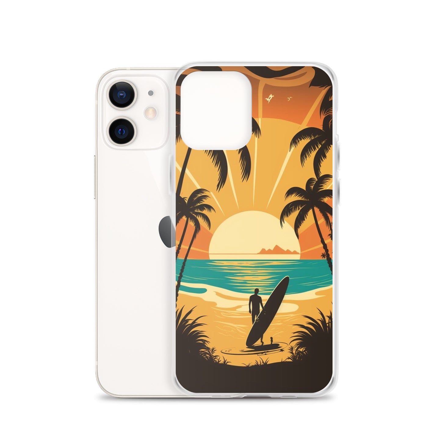 iPhone Case - Sunset Surfer