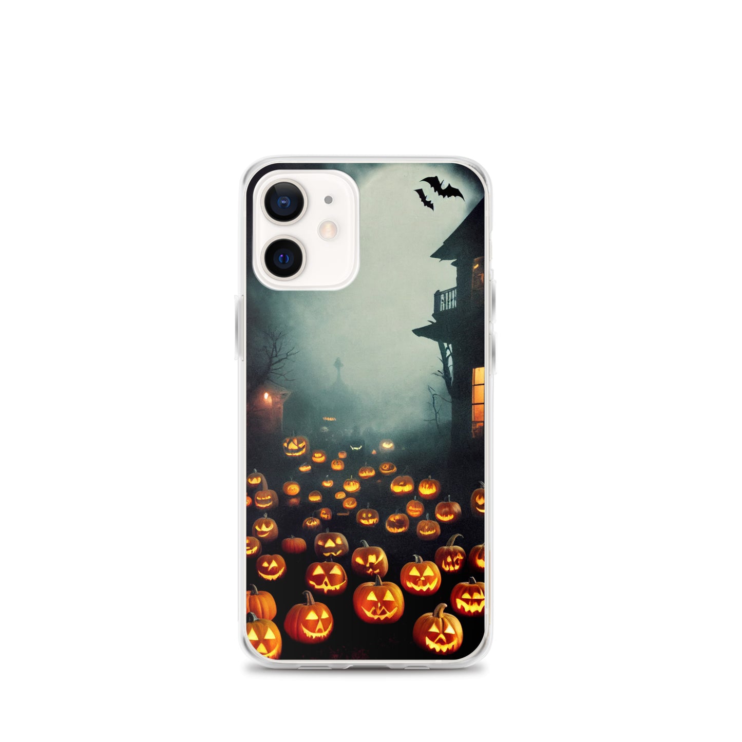 iPhone Case - Halloween Jack-o-Lanterns in the Mist