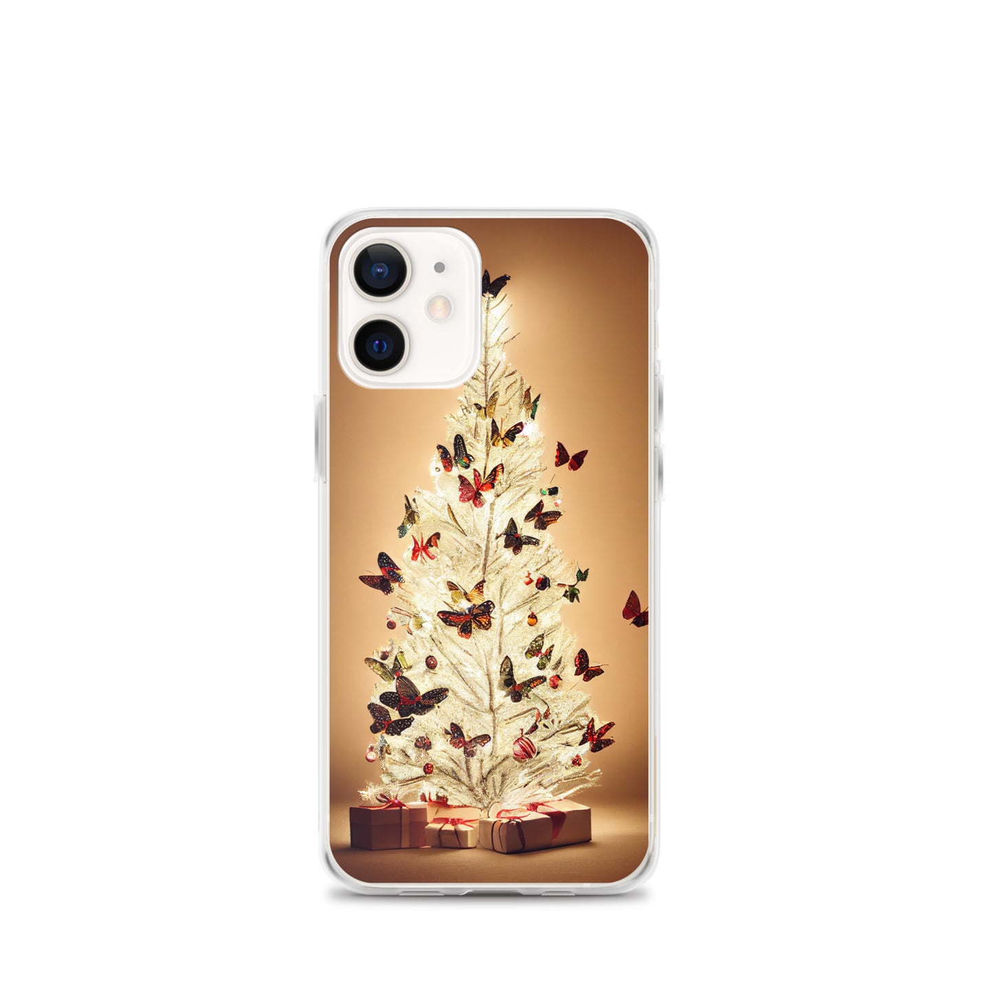 iPhone Case - Butterfly Christmas Tree