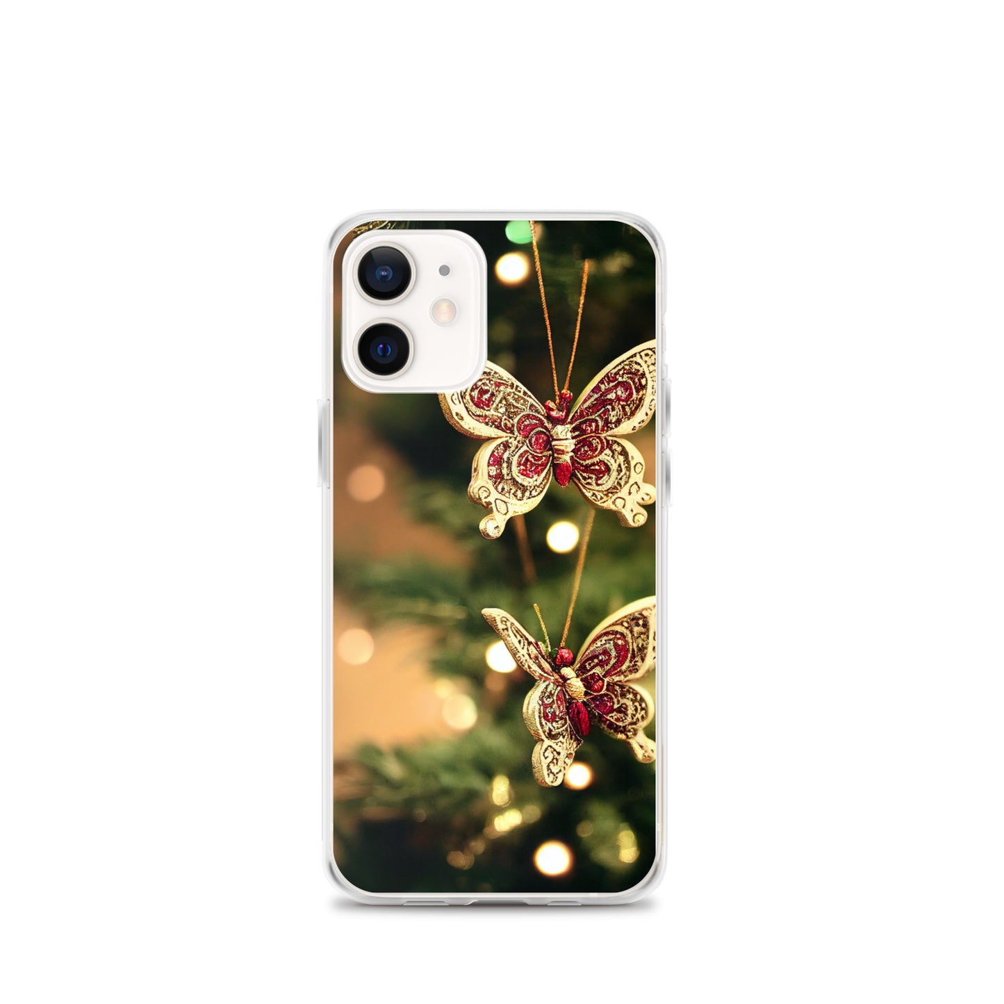 iPhone Case - Butterfly Christmas Ornaments