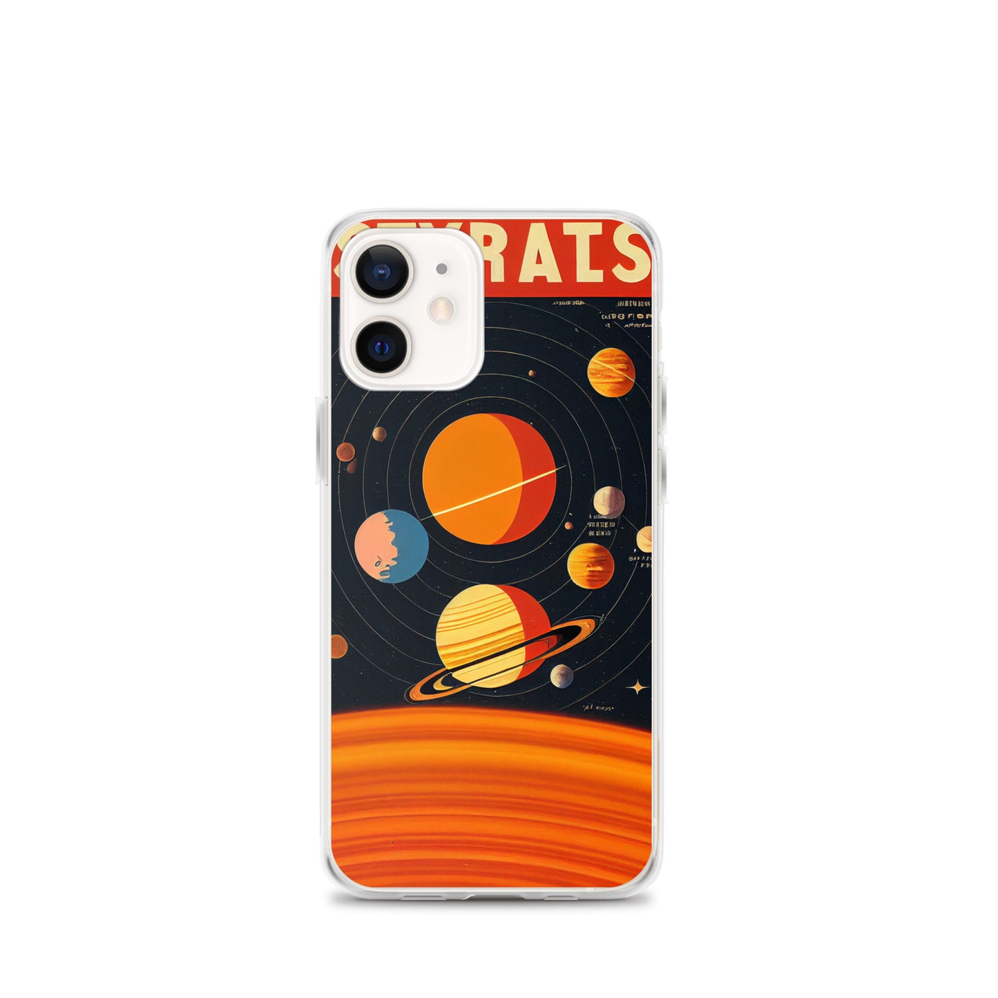 iPhone Case - Map of the Planets