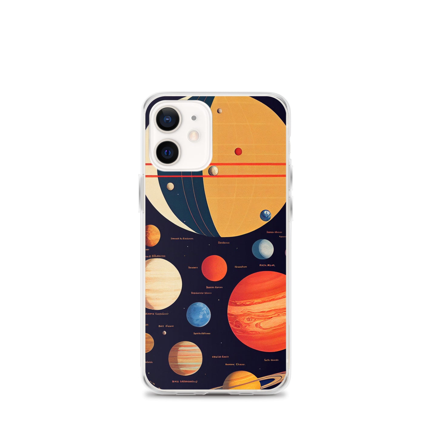 iPhone Case - Map of the Planets