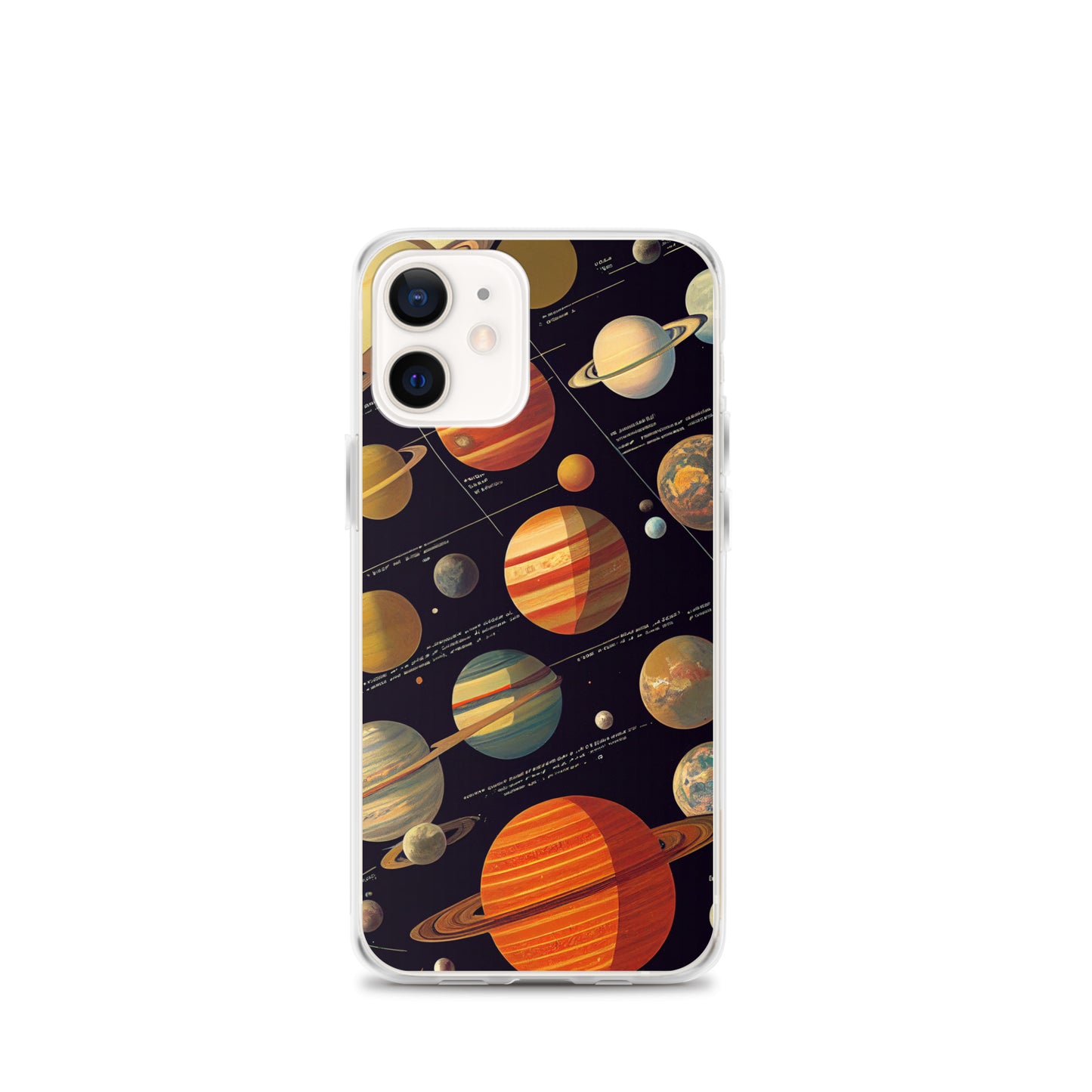 iPhone Case - Map of the Planets