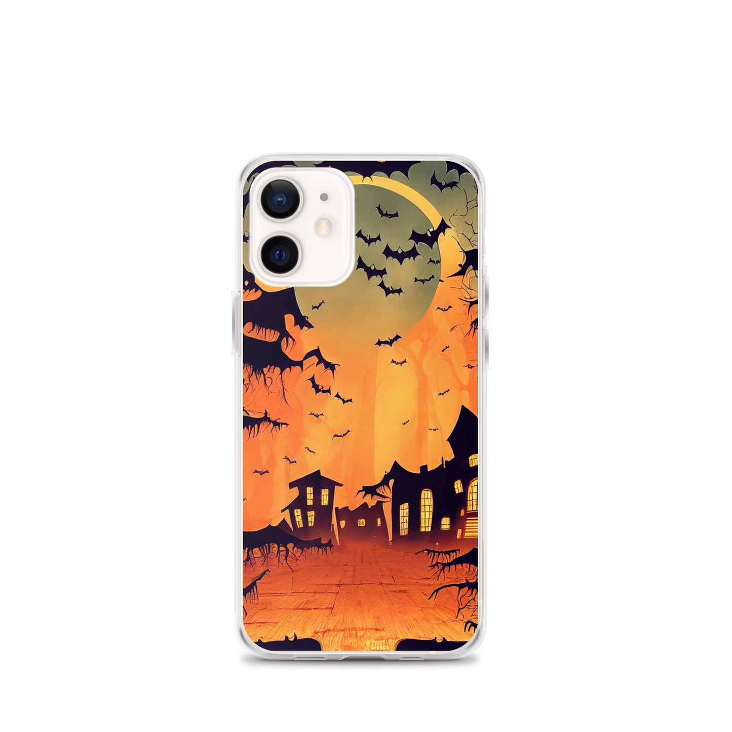 iPhone Case - Orange Halloween Moon