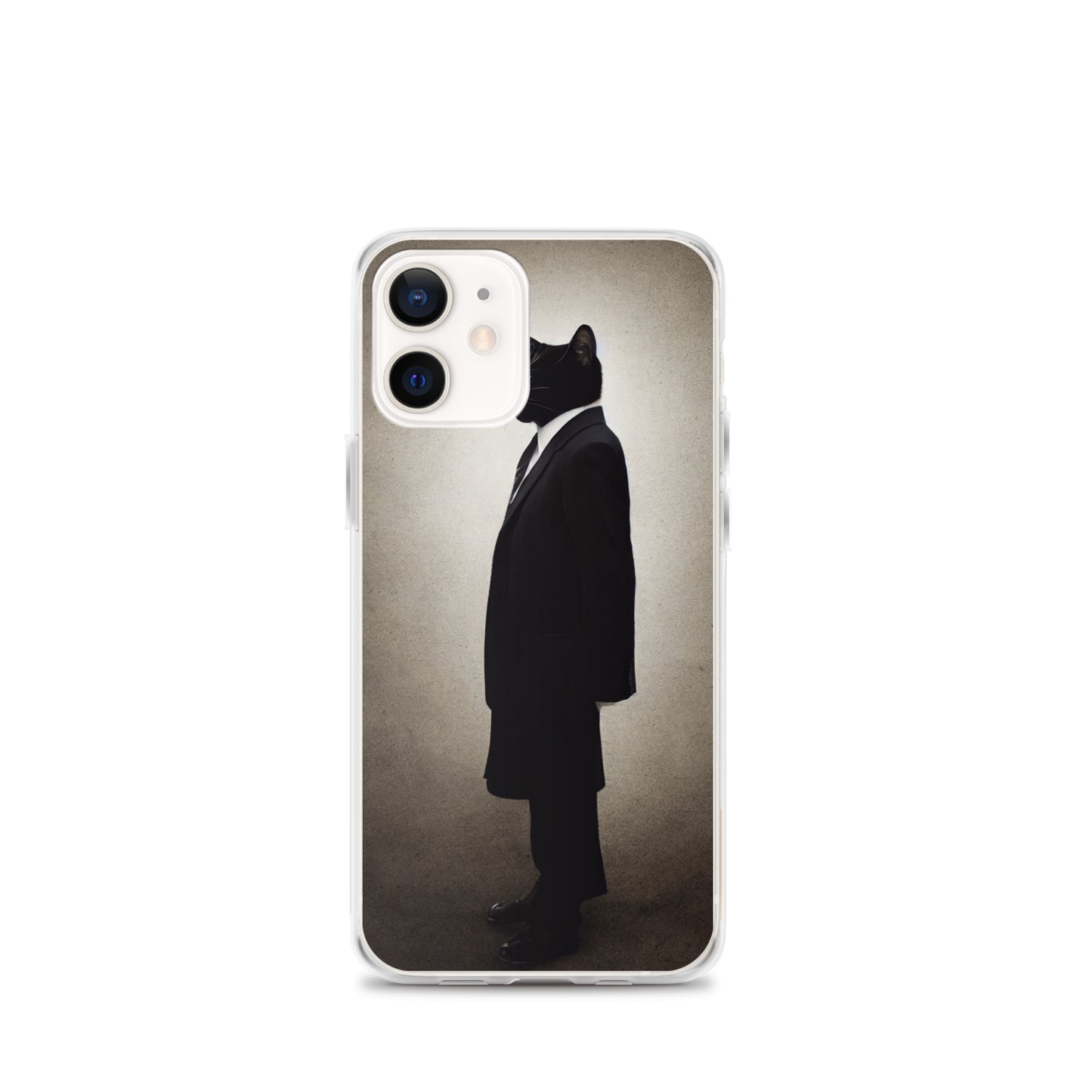 iPhone Case - Side Profile of Business Cat Boss