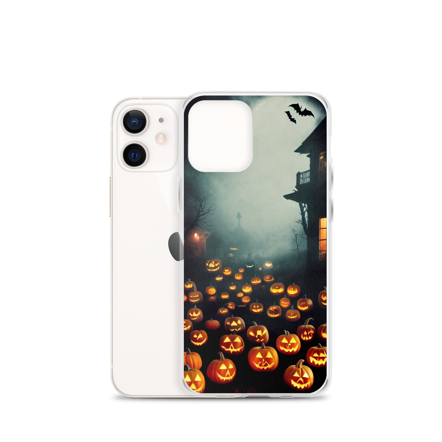 iPhone Case - Halloween Jack-o-Lanterns in the Mist