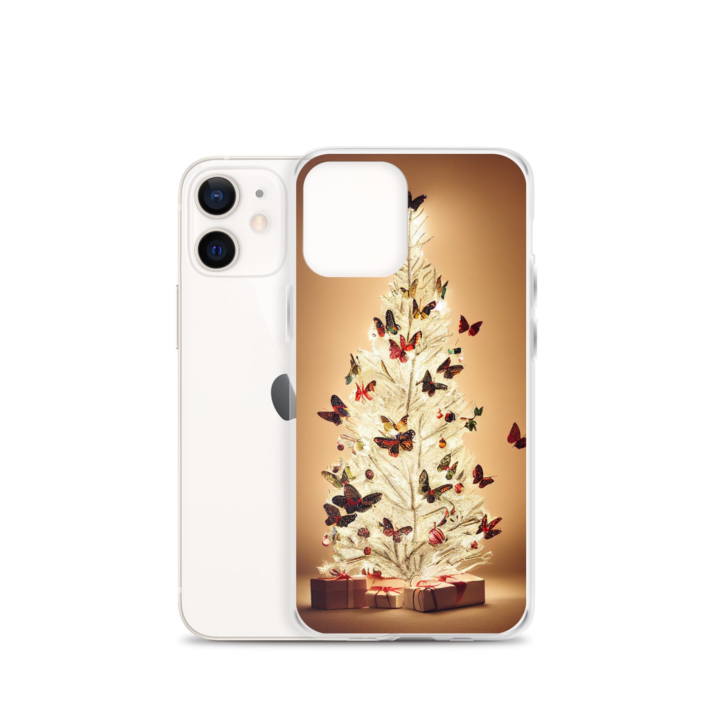 iPhone Case - Butterfly Christmas Tree