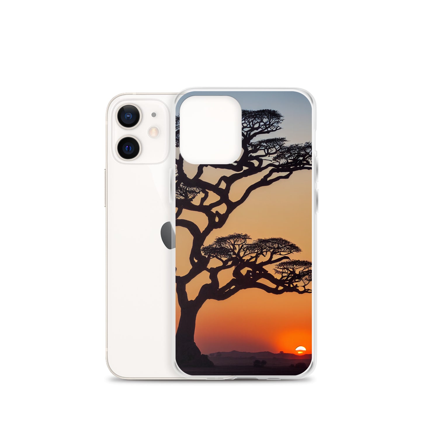 iPhone Case - African Vista - Acacia Tree at Sunset