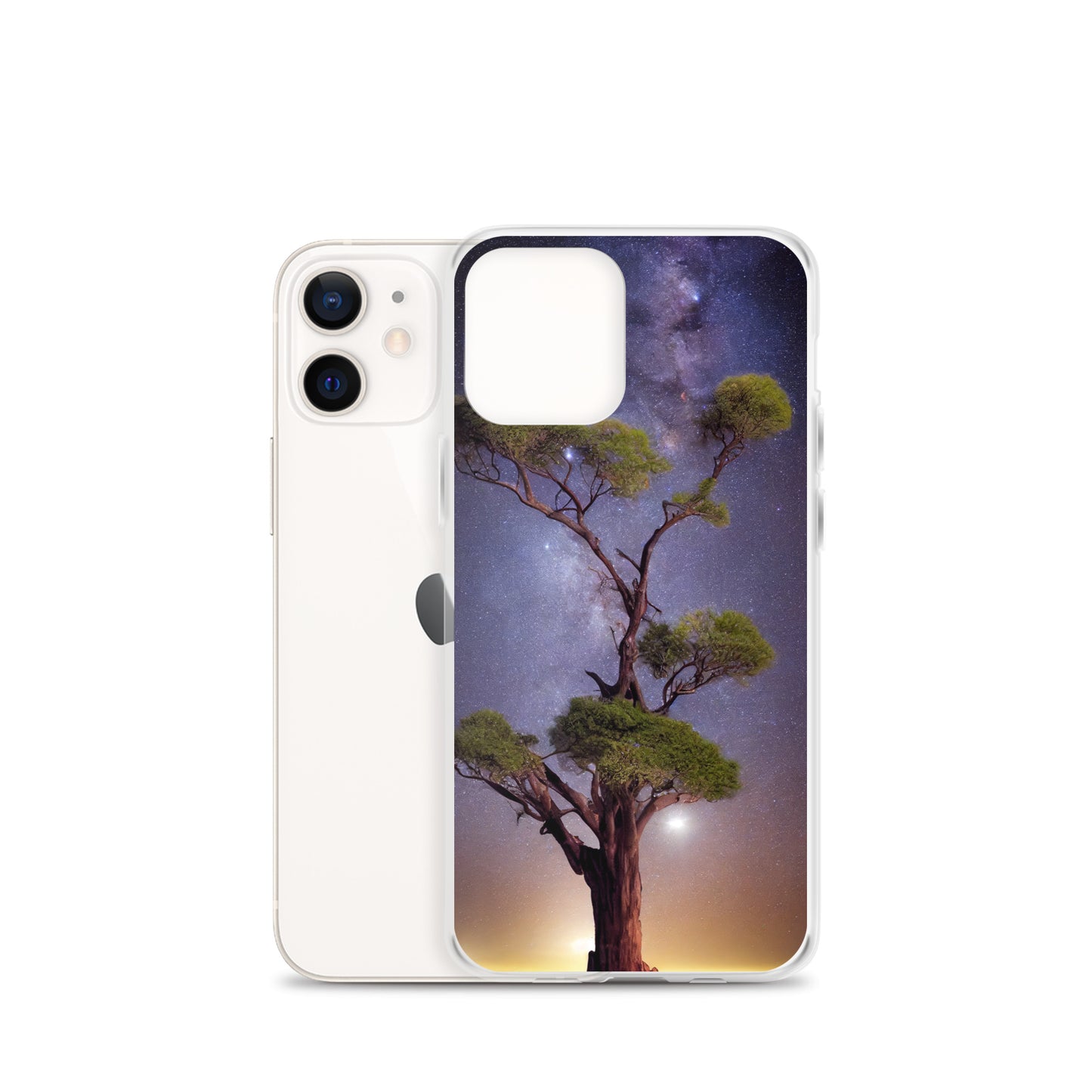 iPhone Case - African Vista - Acacia Tree Under the Milky Way