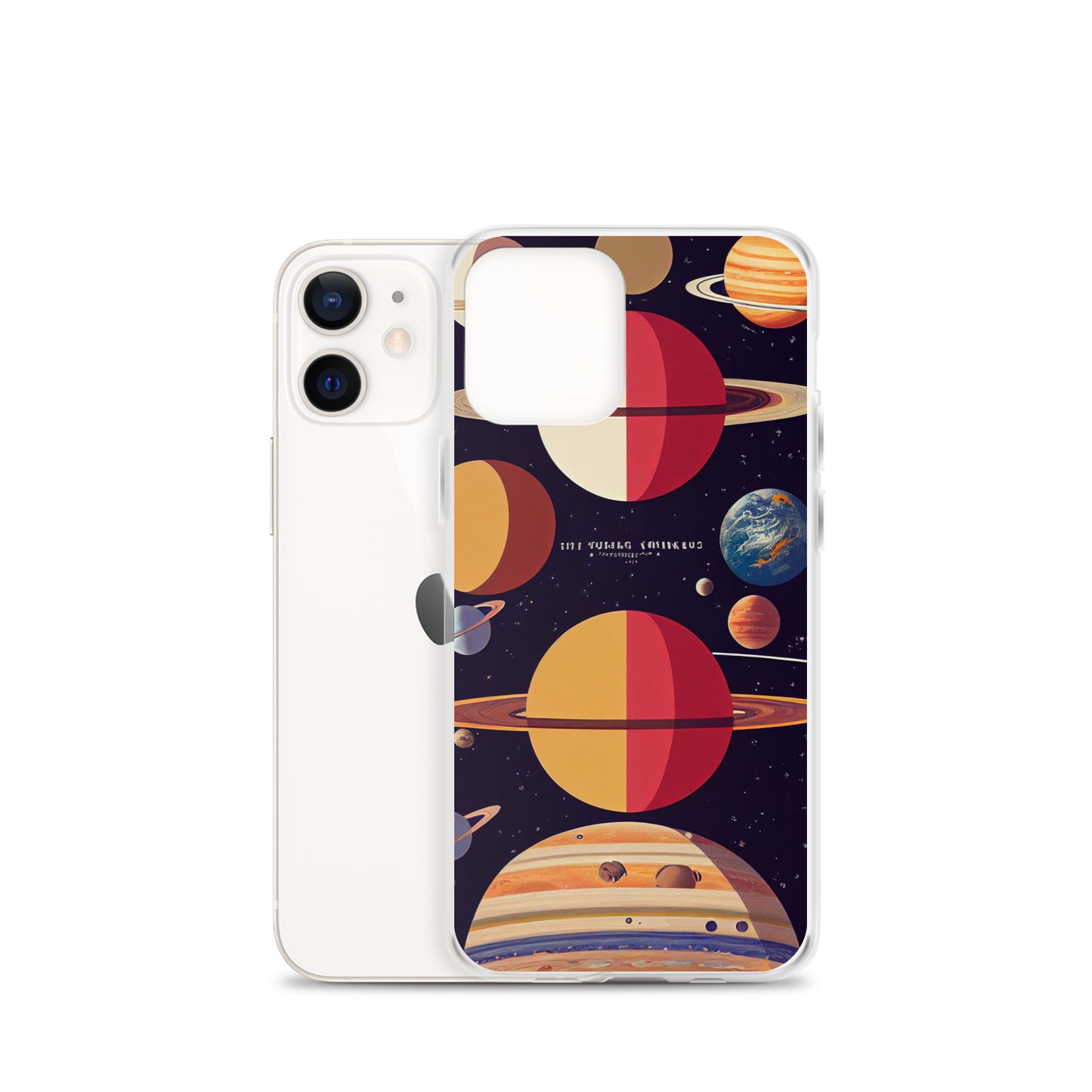 iPhone Case - Map of the Planets