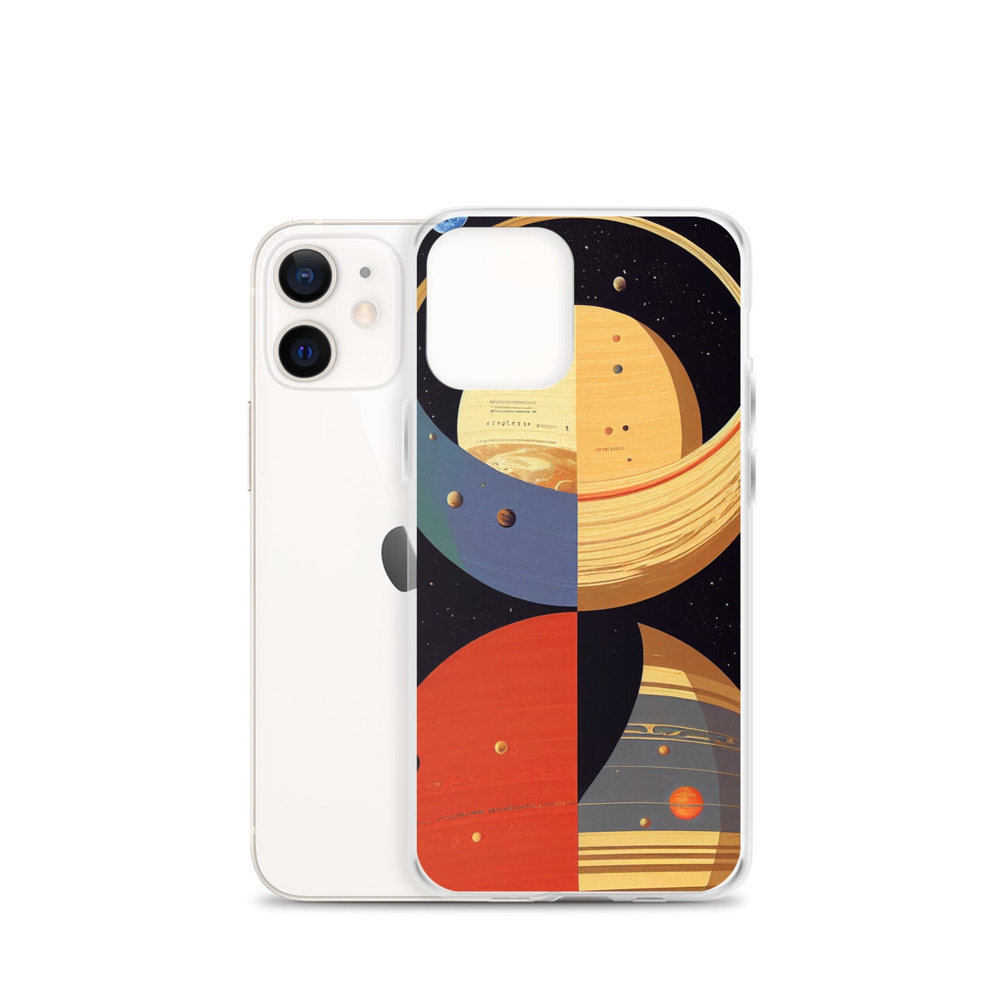 iPhone Case - Map of the Planets