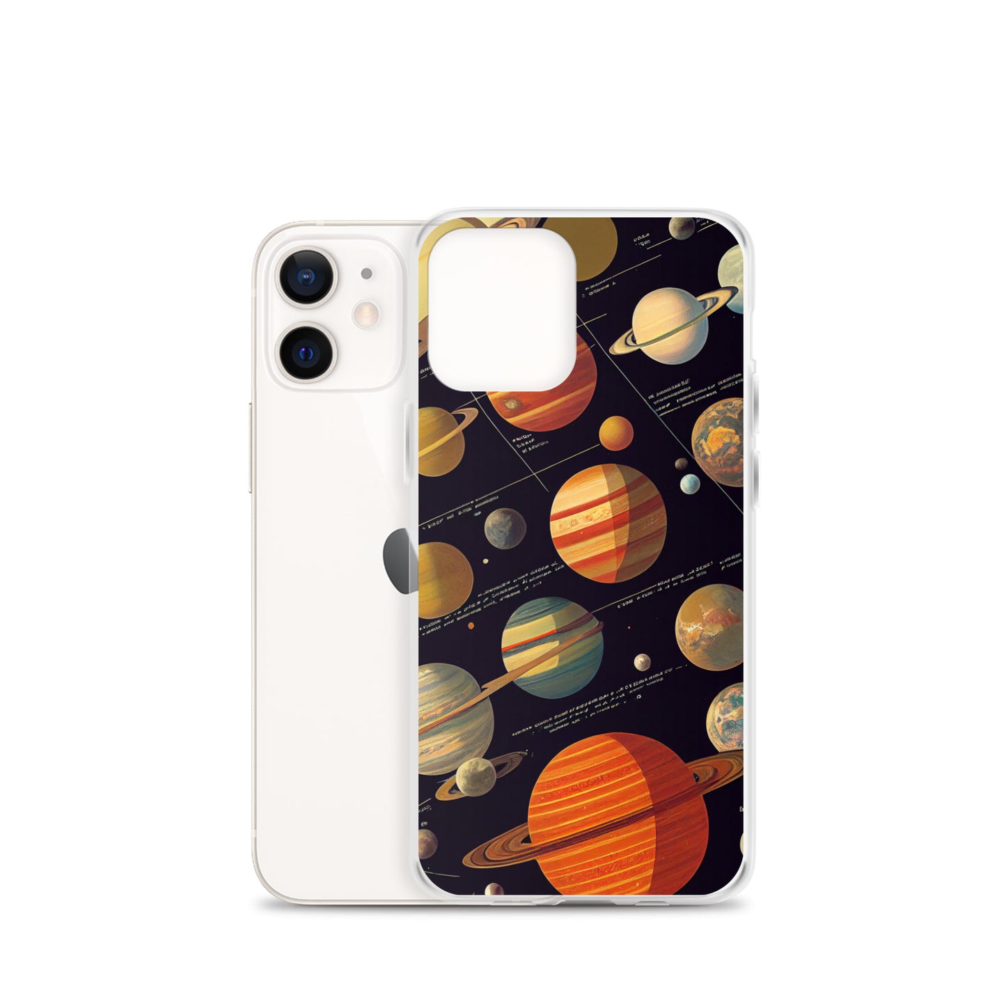 iPhone Case - Map of the Planets