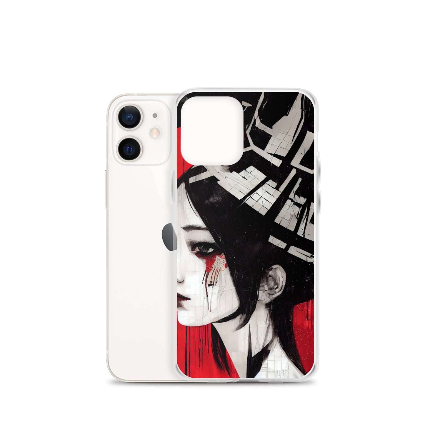 iPhone Case - Cyberpunk Geisha Girl