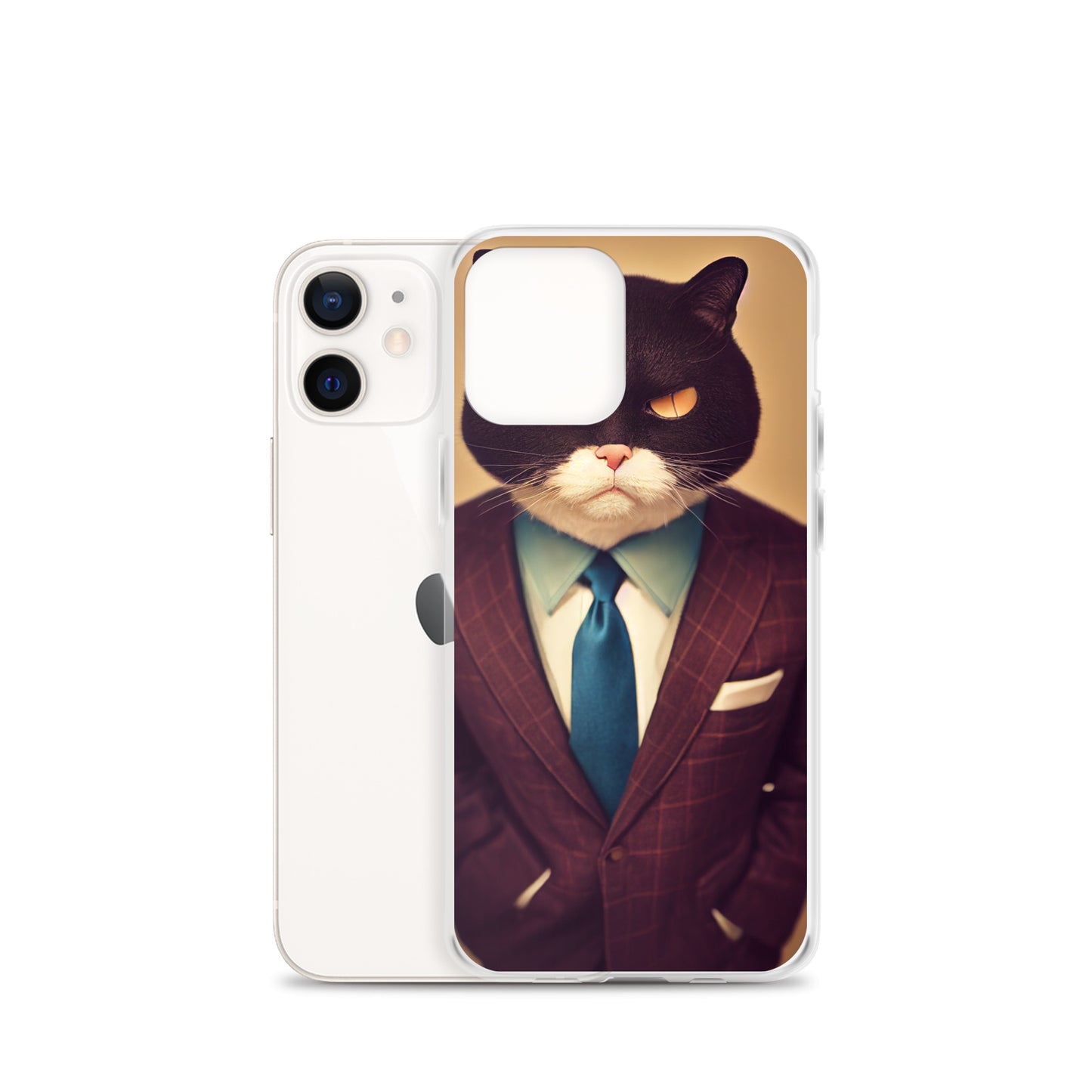 iPhone Case - Stern Business Cat Boss