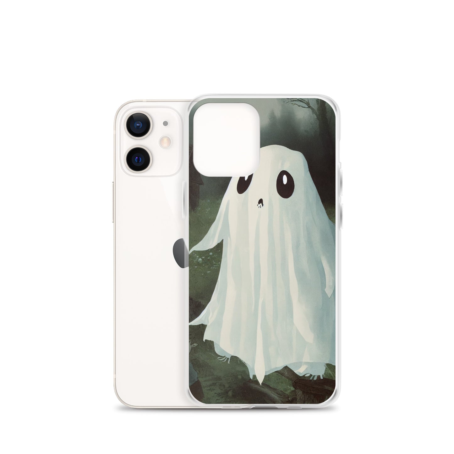 iPhone Case - Halloween Spooked Ghost