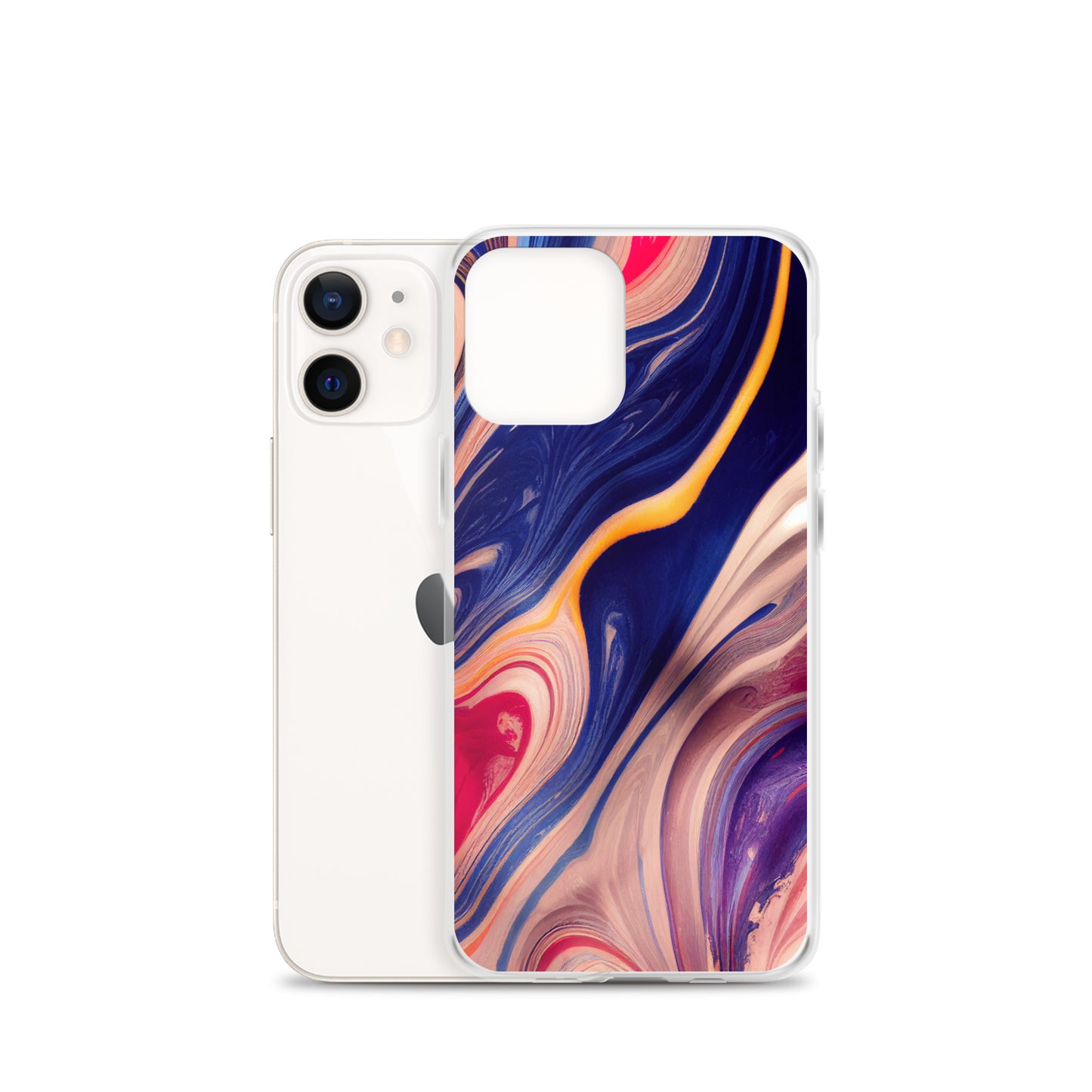 iPhone Case - Marbled Paint Swirl