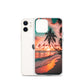 iPhone Case - Beach Life - Palm Tree at Sunset