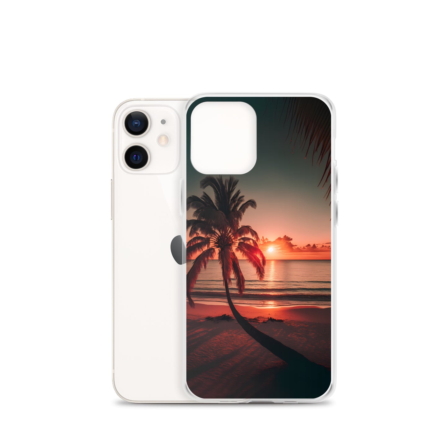 iPhone Case - Beach Life - Palm Tree at Sunset