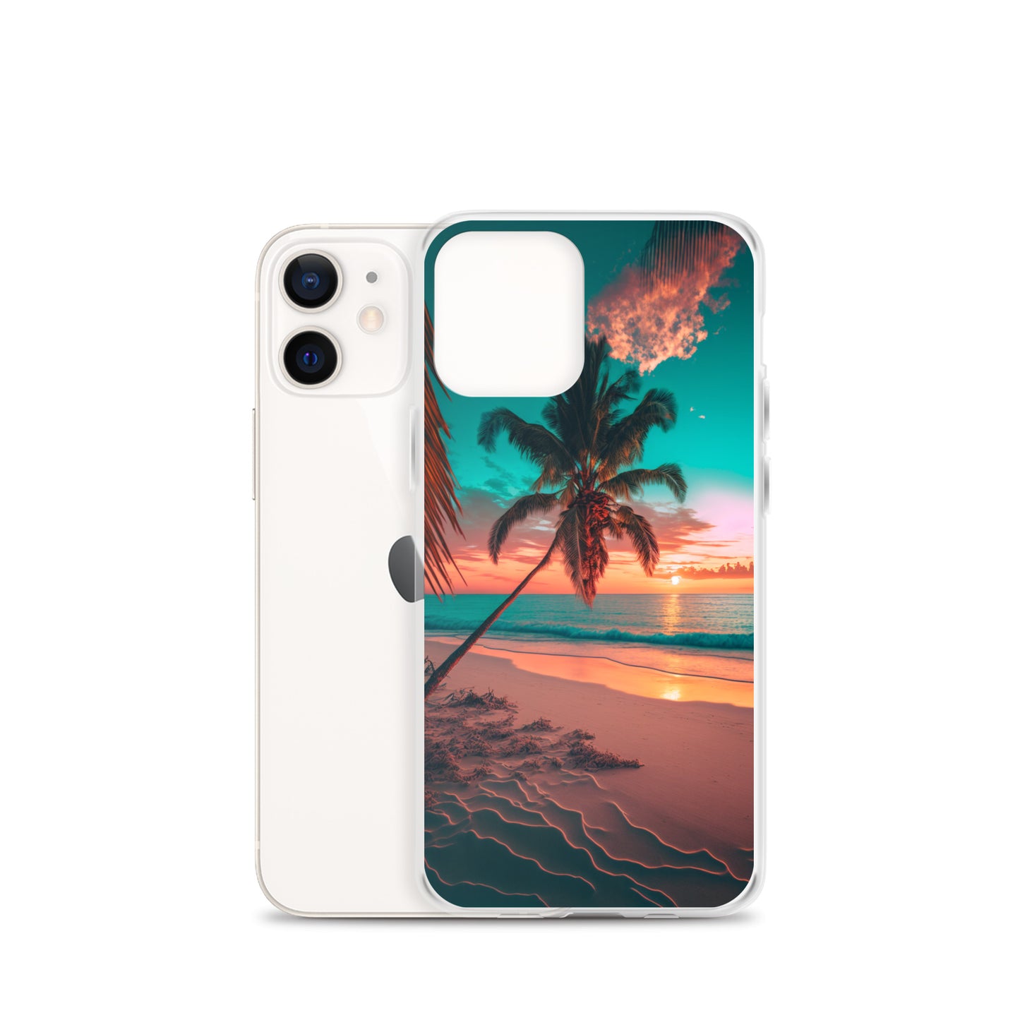 iPhone Case - Beach Life - Palm Tree at Sunset