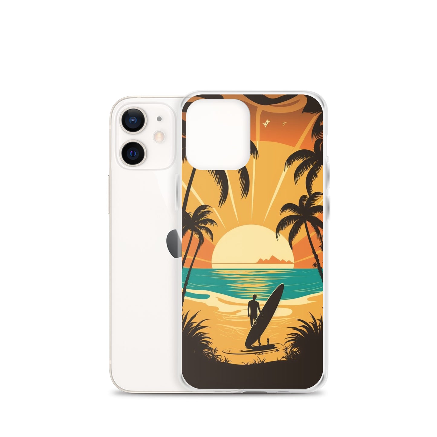 iPhone Case - Sunset Surfer