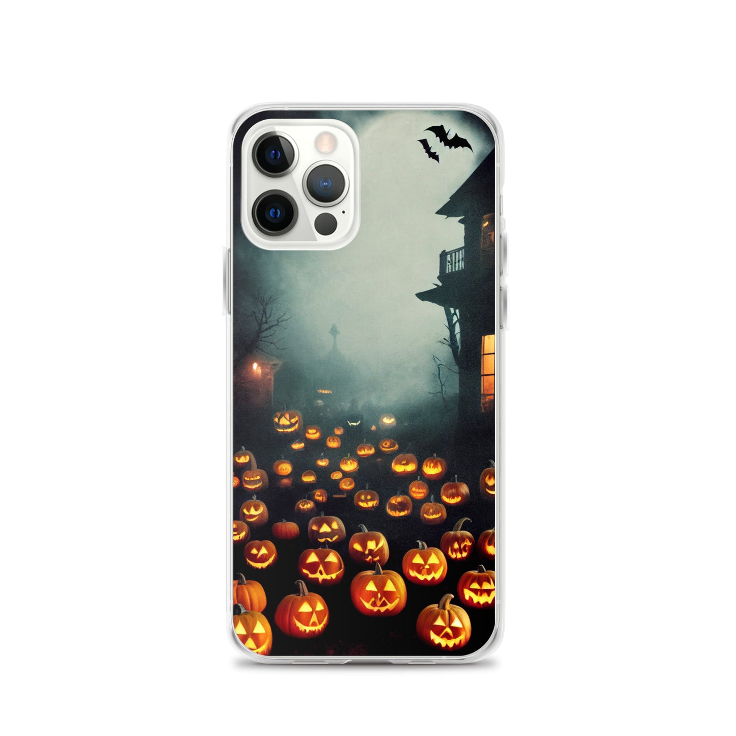 iPhone Case - Halloween Jack-o-Lanterns in the Mist