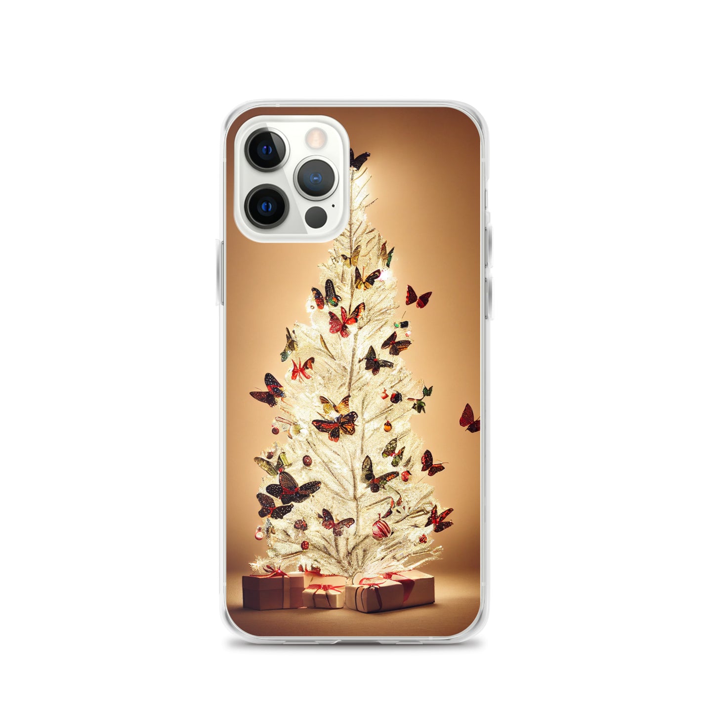 iPhone Case - Butterfly Christmas Tree