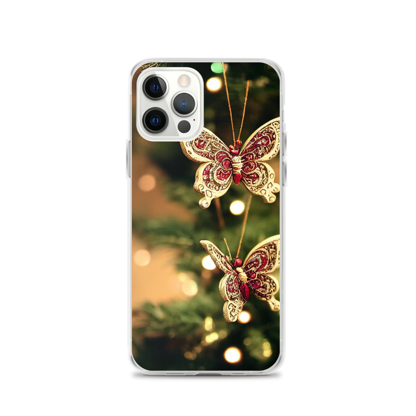 iPhone Case - Butterfly Christmas Ornaments