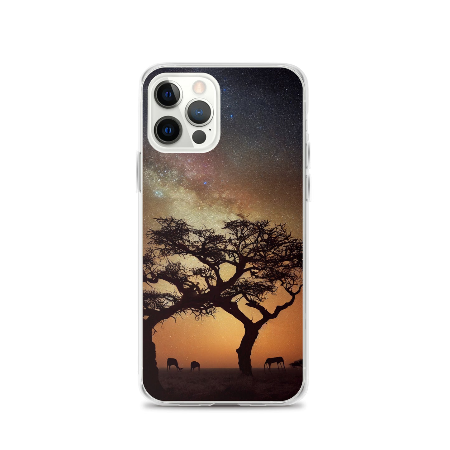 iPhone Case - African Vista - Acacia Under the Milky Way